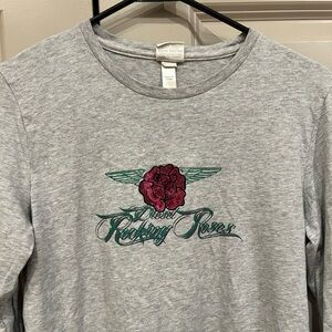 Ultra-Rare DIESEL Rocking Roses Vintage Women's
Long Sleeve Shirt